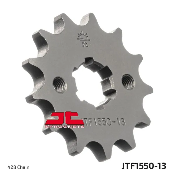 Pignon JT Sprockets 13Z pas 428 grosse denture 6 alésage 16 - vue 2