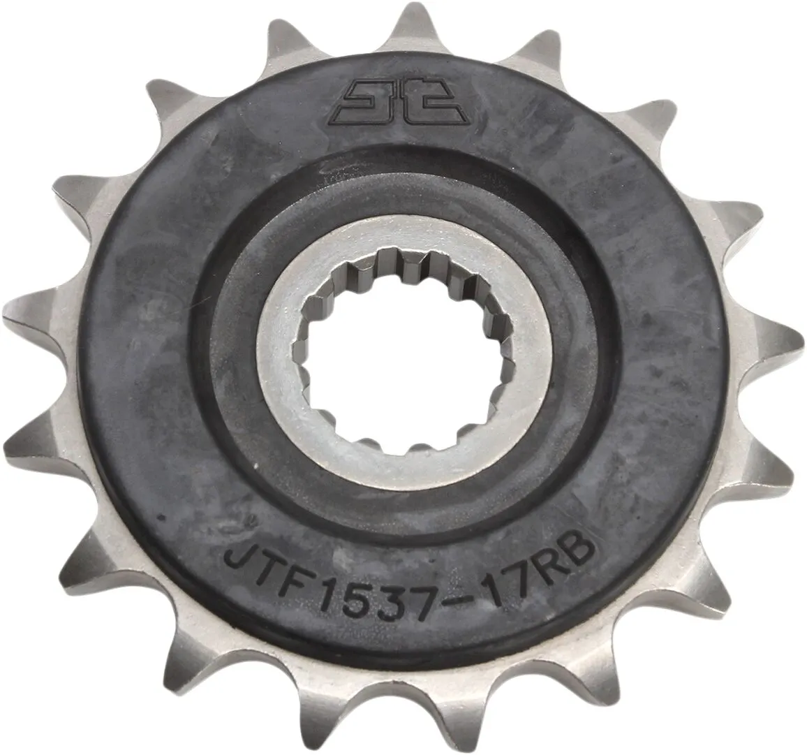 Pignon JT Sprockets 17Z PAS 525 caoutchouté diamètre intérieur 21.6/25 - vue 2