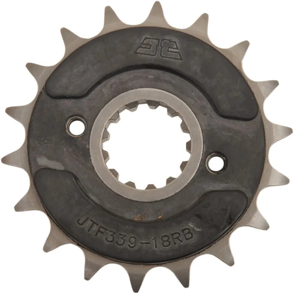 Pignon 18Z pas 530 caoutchouté diamètre intérieur 26/30 JT Sprockets - vue 2