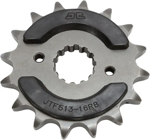 Pignon JT Sprockets 16Z PAS 530 caoutchouté diamètre intérieur 21,6/25 - vue 2