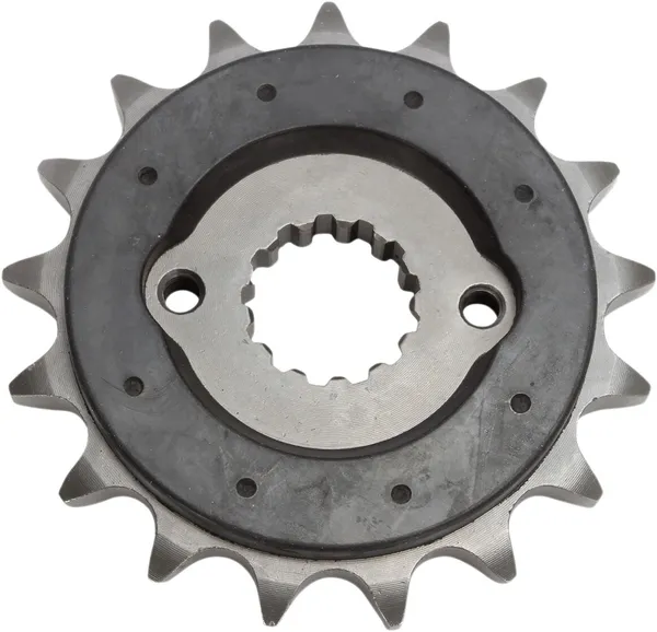 Pignon JT Sprockets 17Z pas 530 caoutchouté diamètre intérieur 21.6/25 - vue 3