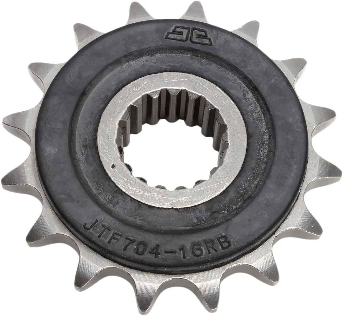 Pignon JT Sprockets 16Z PAS 525 caoutchouté diamètre intérieur 25/28 - vue 2