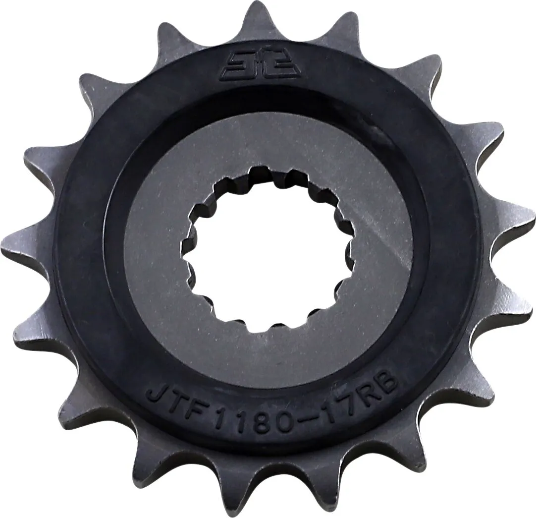 Pignon JT Sprockets 17Z pas 530 caoutchouté diamètre intérieur 26/30 - vue 2