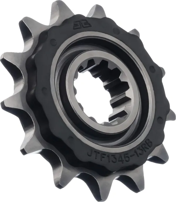 Pignon JT Sprockets 13Z pas 520 caoutchouté diamètre intérieur 20/23,5 - vue 3