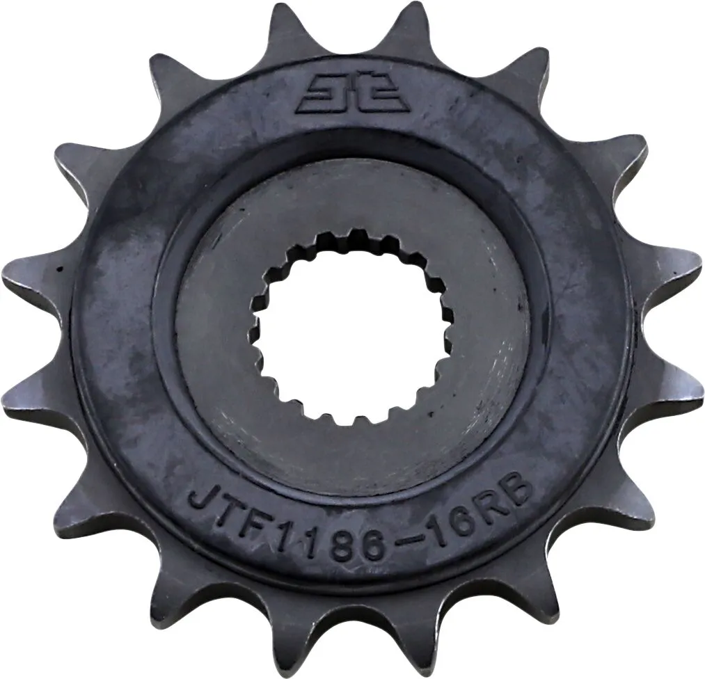 Pignon JT Sprockets 16Z PAS 525 caoutchouté diamètre intérieur 25/22.5 - vue 2
