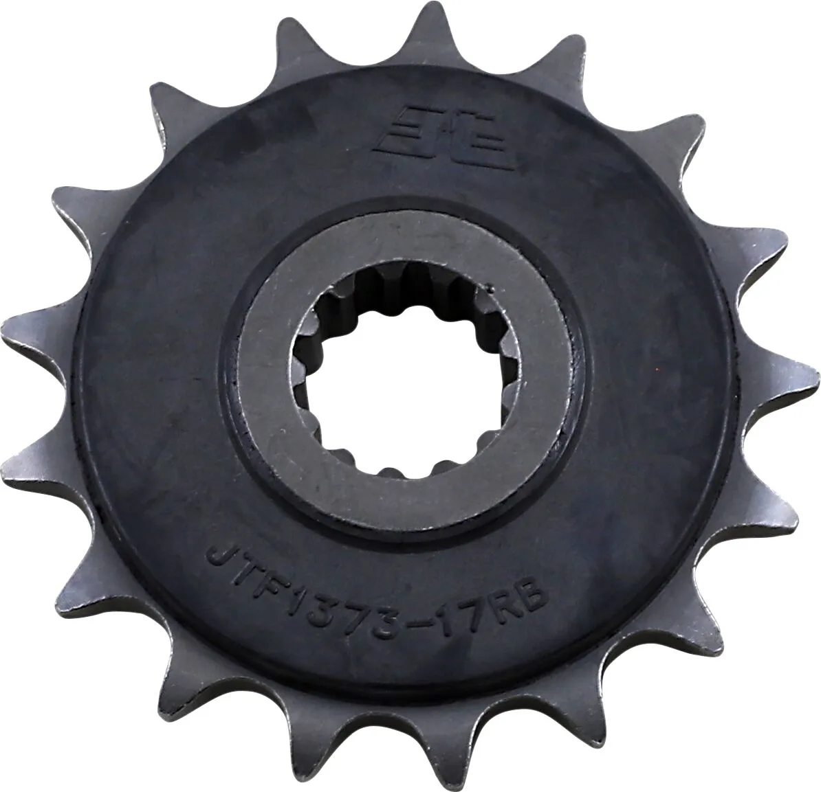 Pignon JT Sprockets 17Z pas 520 caoutchouté diamètre intérieur 21.7/25 - vue 3