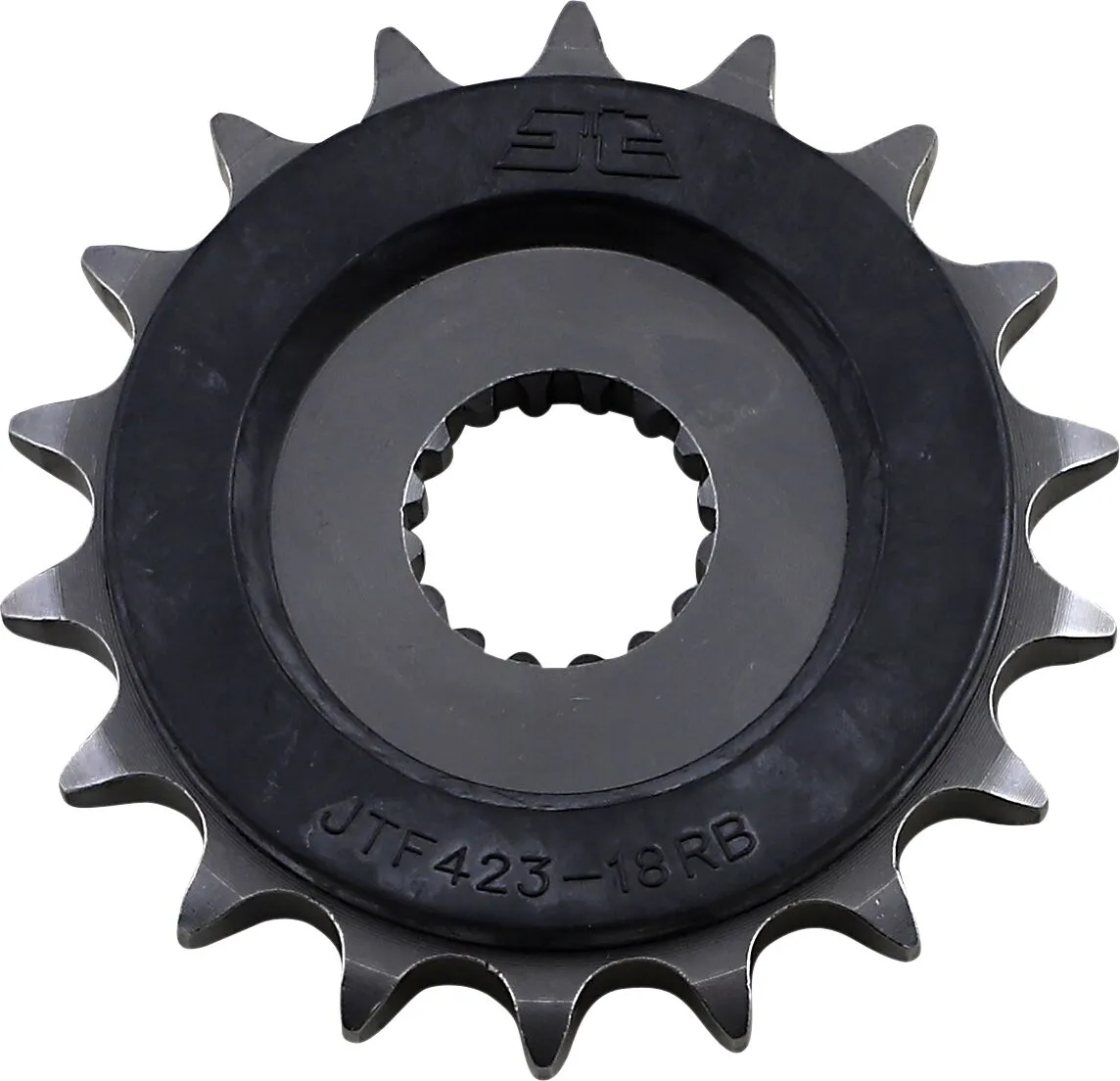 Pignon JT Sprockets 18Z pas 530 caoutchouté diamètre intérieur 24/27 - vue 2