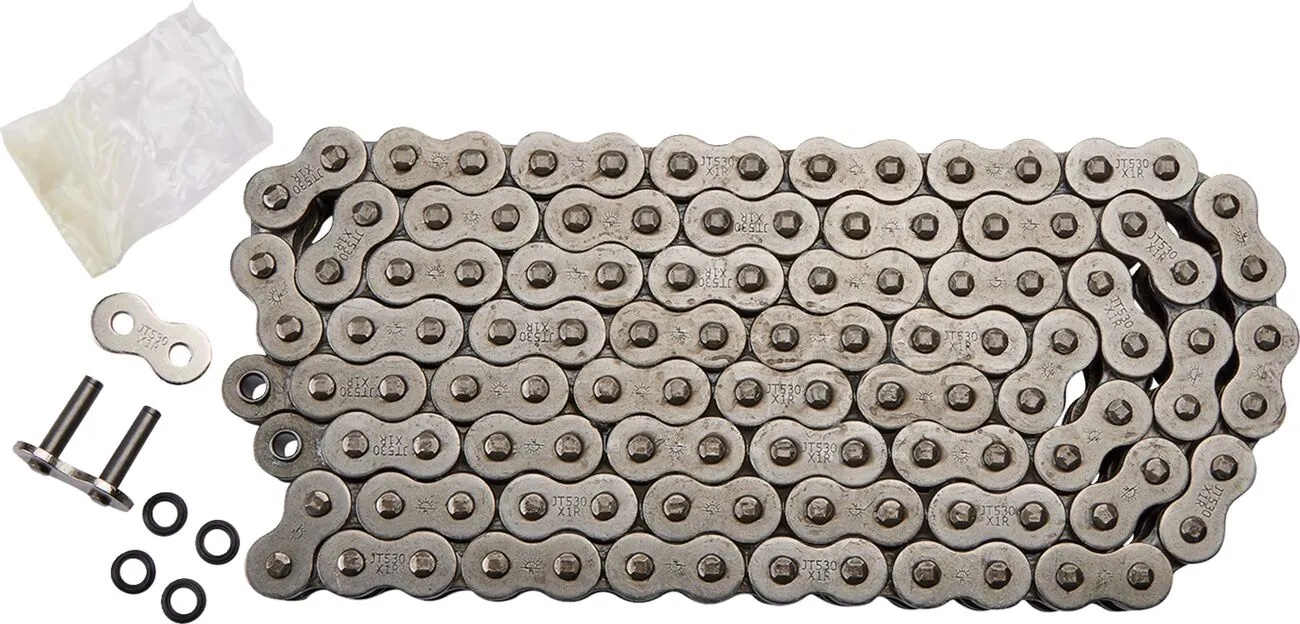 Chaîne JT 530X1R 112 mailles ouverte avec rivet - vue 3