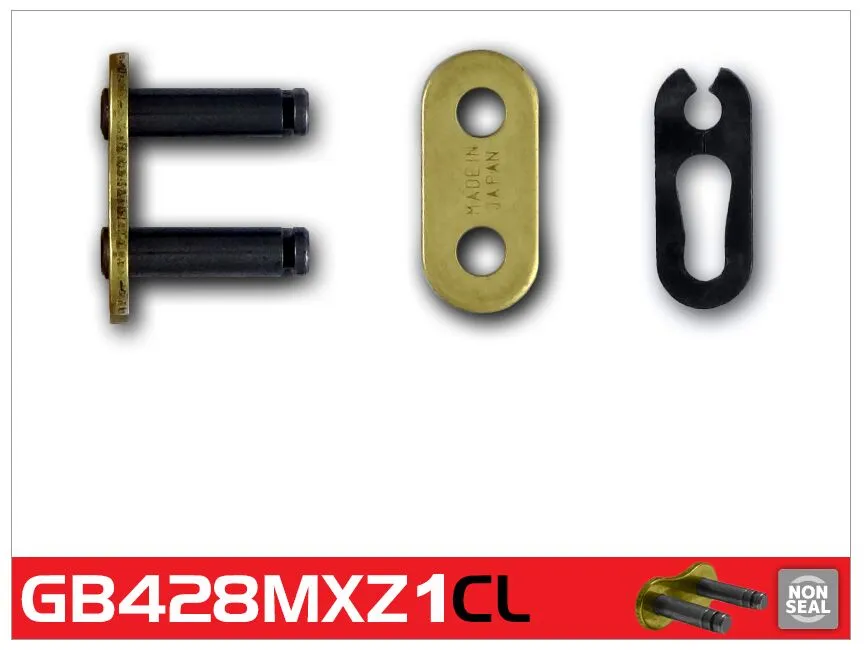 Chaîne RK Cliplink Gold/Black 428 MXZ1 - vue 2