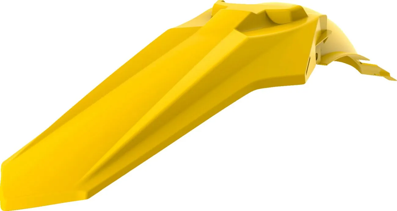 Garde-boue arrière jaune Polisport - vue 2