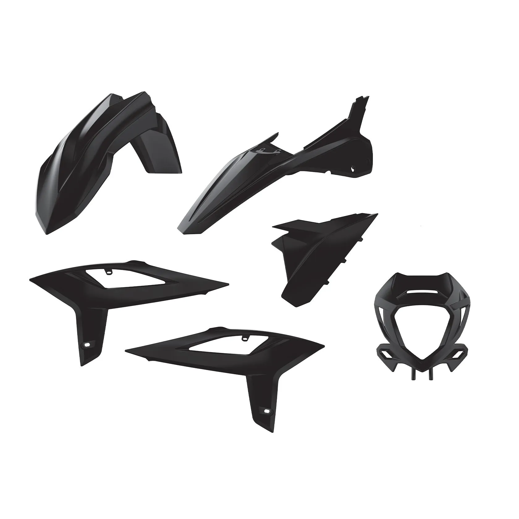 Kit complet noir Polisport - vue 3