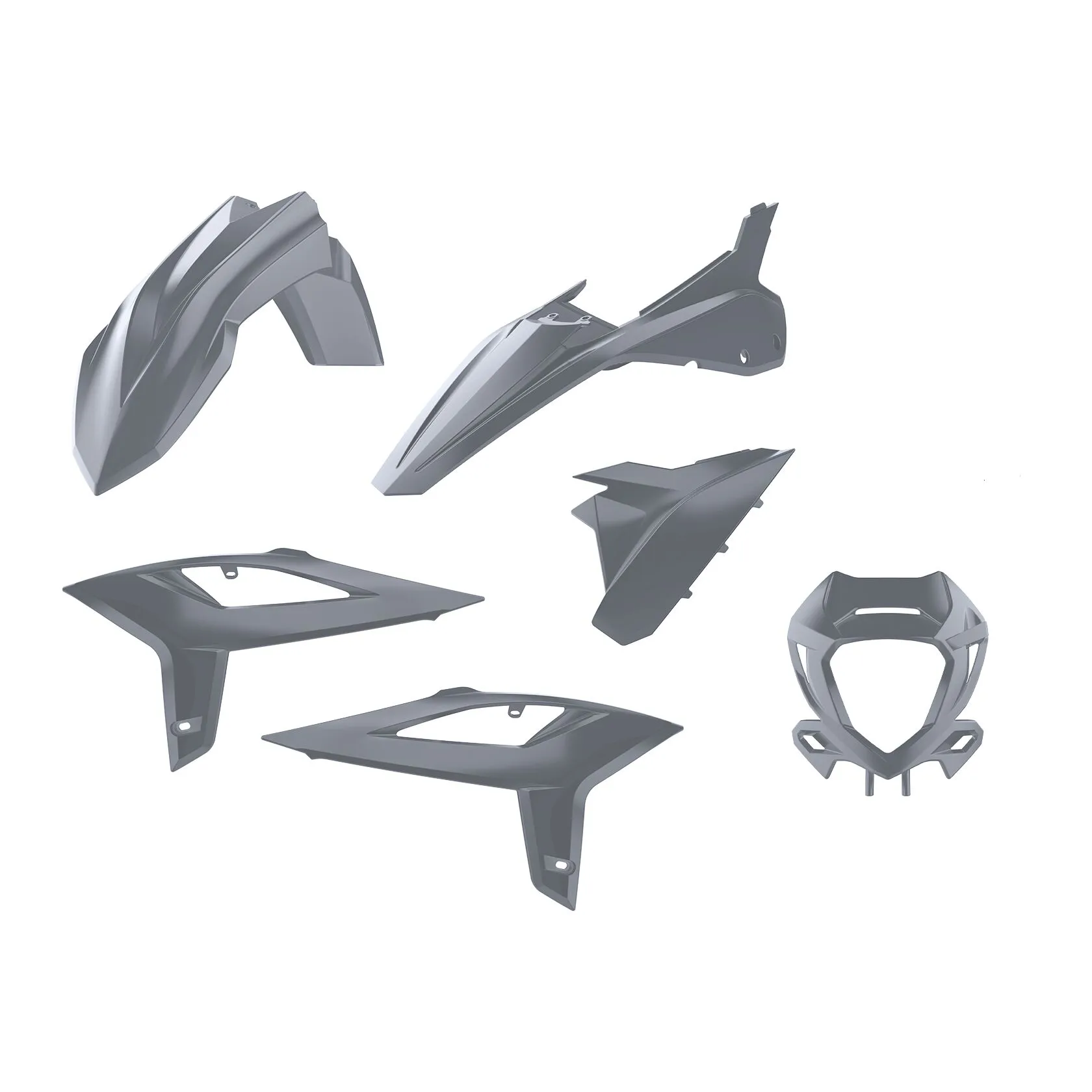 Kit complet gris Polisport - vue 2