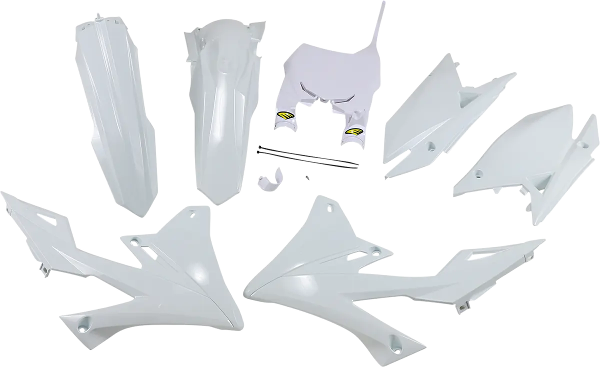 Kit plastique Cycra 5 éléments Suzuki RMZ 450 2018 blanc