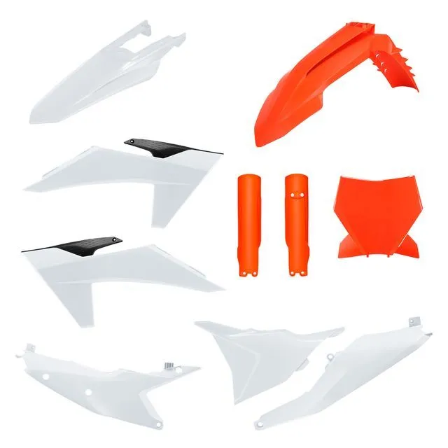 Kit complet plastique Polisport blanc or - vue 3