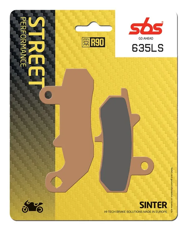 Plaquettes de frein arrière SBS 635 (LS) - vue 2