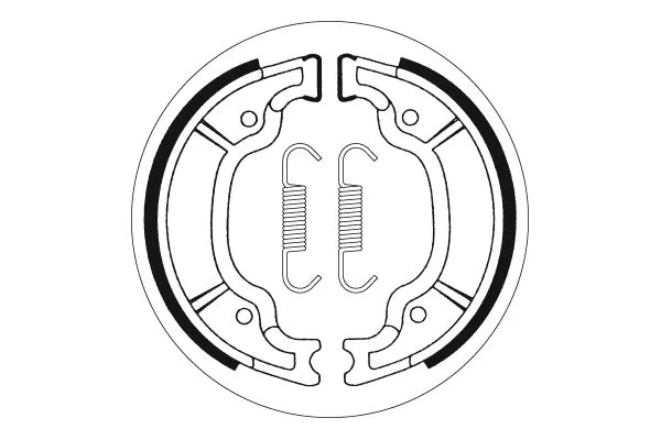 Mâchoires de frein SBS - vue 2