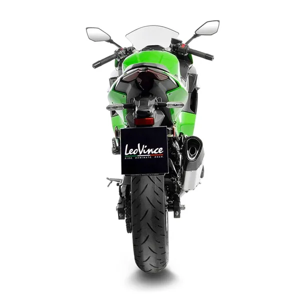 Silencieux Leovince SBK LV-14R Titanium Kawasaki Ninja 400/500 - Z 400/500 - vue 7