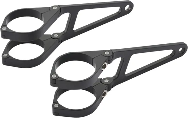 Jeu de supports de phare CNC Daytona dia.43MM - vue 3