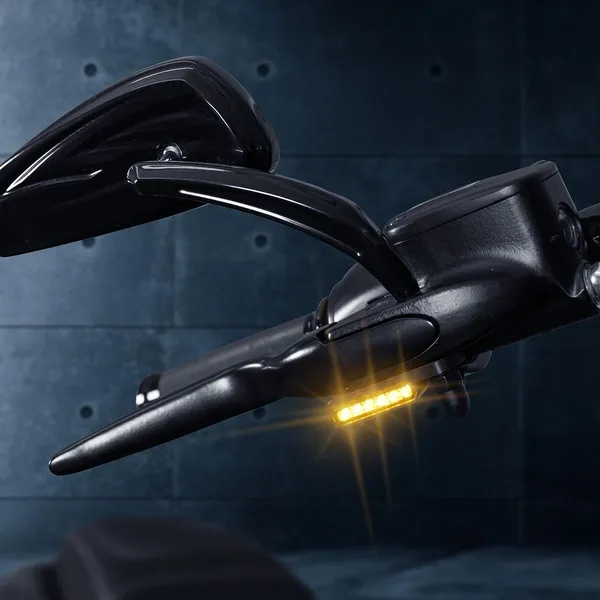 Feu de clignotant LED Turnsig+PL Heinz Bikes noir - vue 3
