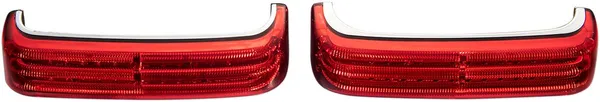 Feu de position LED CUSTOM DYNAMICS Light LED Sacoche Chrome/Rouge - vue 3