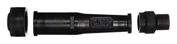 Capuchon antiparasite NGK long droit Ø 10/12 mm avec douille - vue 2