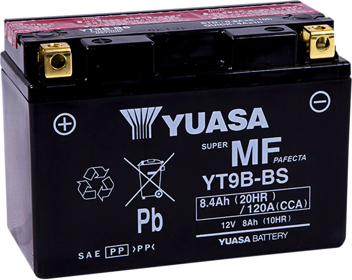 Batterie Yuasa YT9B-BS AGM sans entretien - vue 6