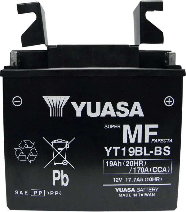 Batterie Yuasa YT19BL-BS AGM sans entretien - vue 4