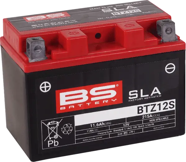 Batterie BTZ12S BS BATTERY (activée en usine) - vue 2