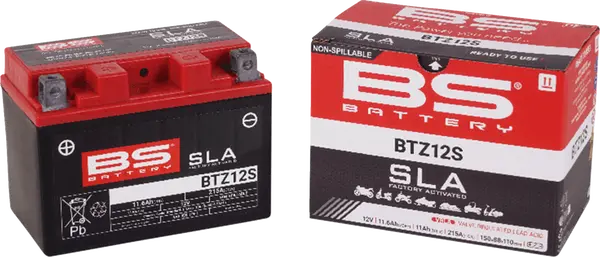 Batterie BTZ12S BS BATTERY (activée en usine) - vue 3