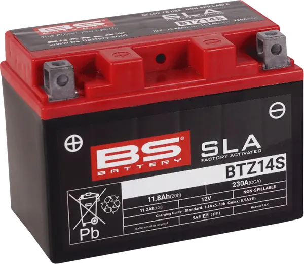 Batterie BS sla BTZ14S - vue 2