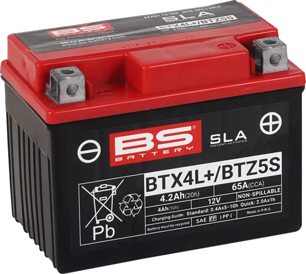 Batterie BS sla BTX4L+BTZ5S - vue 2