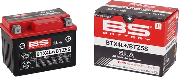 Batterie BS sla BTX4L+BTZ5S - vue 3