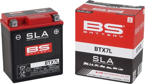 Batterie BTX7L BS BATTERY - vue 4