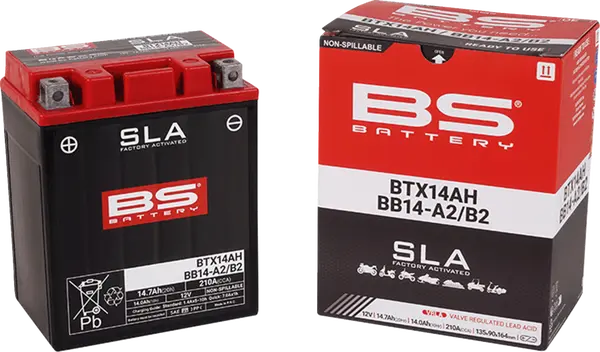 Batterie BTX14AH BS BATTERY - vue 3