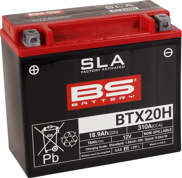 Batterie BTX20 BS BATTERY (activée en usine) - vue 2