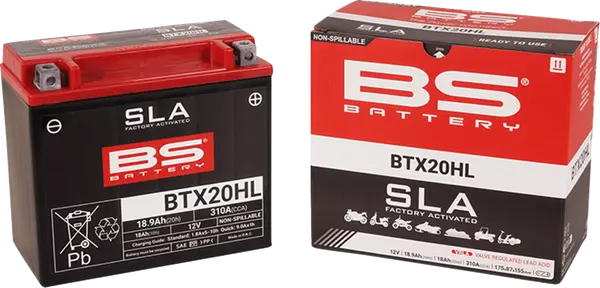 Batterie BTX20 BS BATTERY (activée en usine) - vue 3