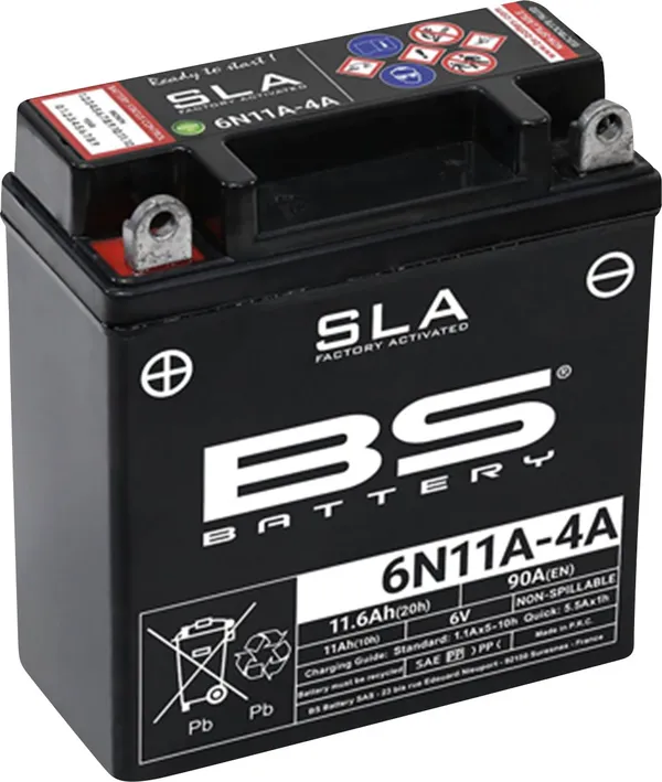 Batterie BS sla 6N11A-4A
