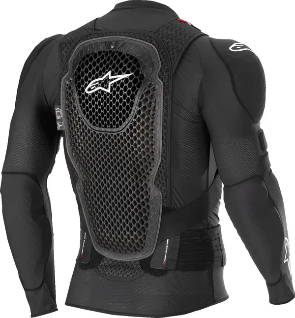 Alpinestars Jacket bio-pro V3 noir/rouge/blanc S - vue 2