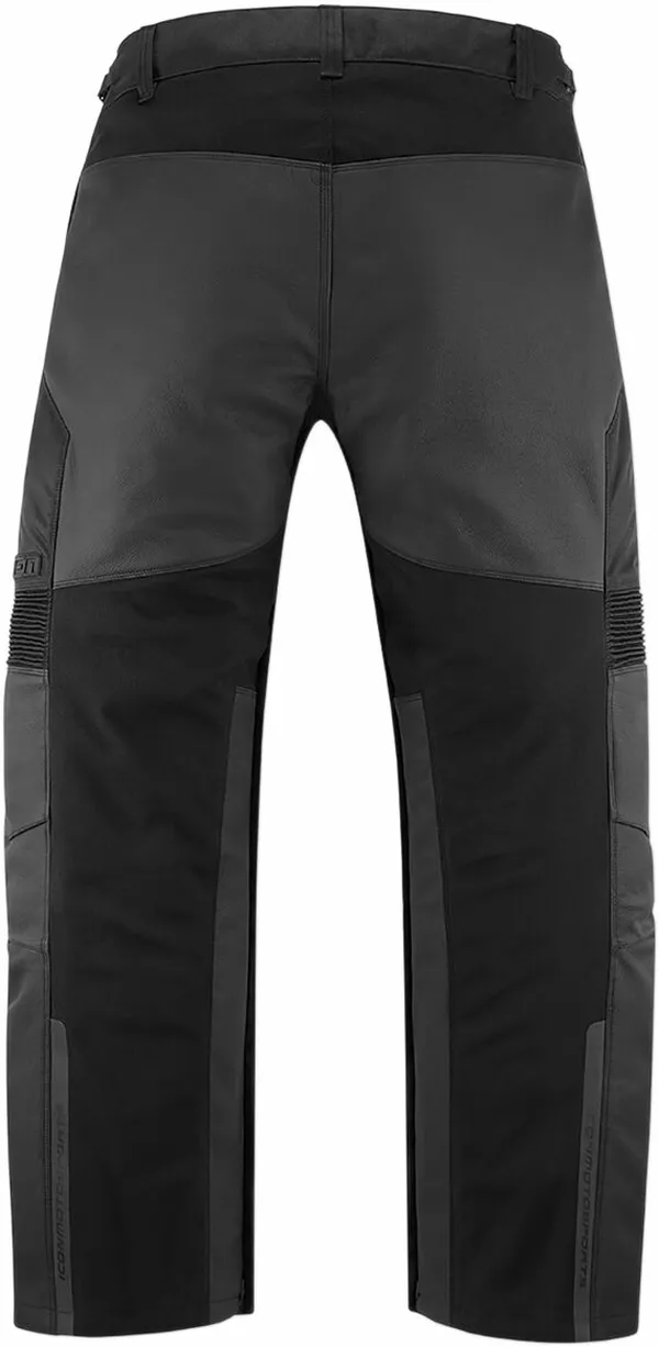Pantalon moto ICON CONTRA2 noir - vue 2