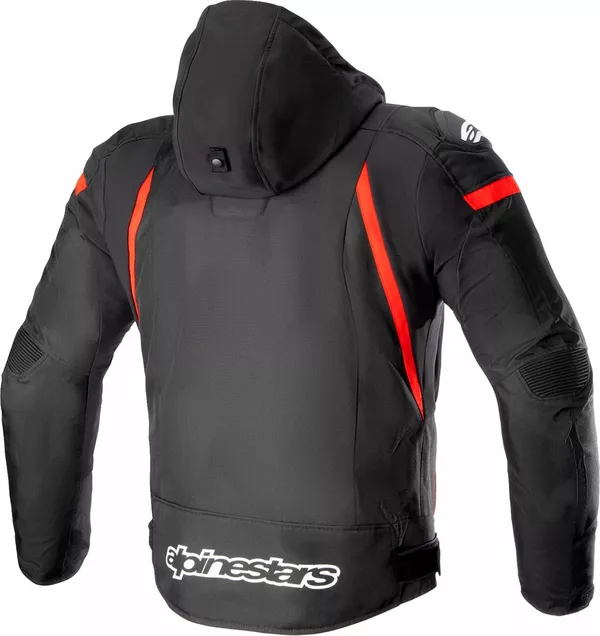 Veste moto Alpinestars Jacket Zaca WP noir/rouge/blanc L - vue 2
