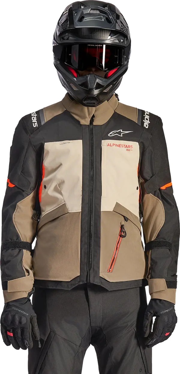 Veste Alpinestars Andes V4 DS Walnut/Rust - vue 3
