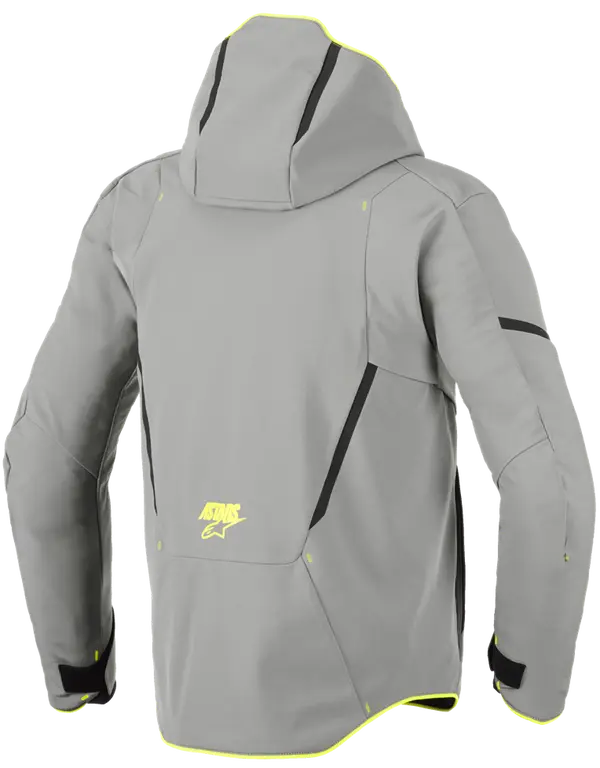 Veste Alpinestars Aeroshell gris/jaune - vue 2
