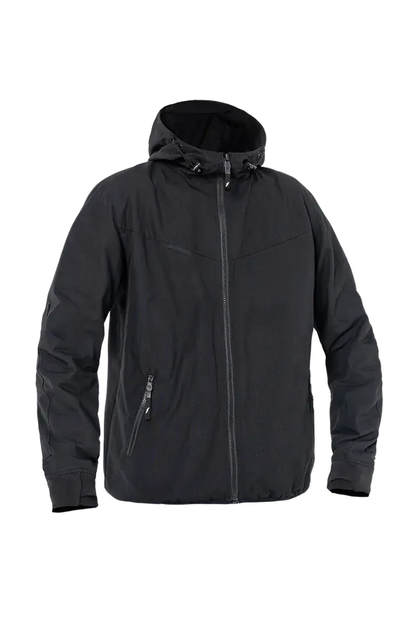 Veste à capuche XTM rip stop noire JOHN DOE - vue 4
