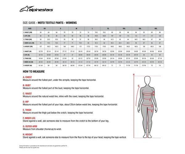 Pantalon Alpinestars 4W Andes V4 DS noir L - vue 4