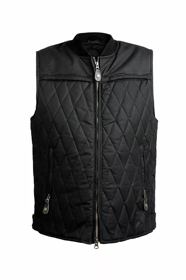 Gilet Lowrider Wax Noir MD John Doe