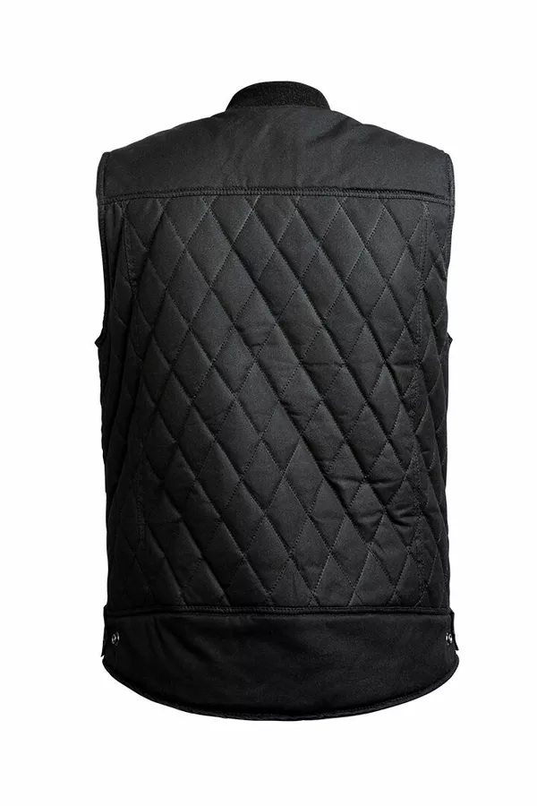 Gilet Lowrider Wax Noir JOHN DOE 2XL - vue 2