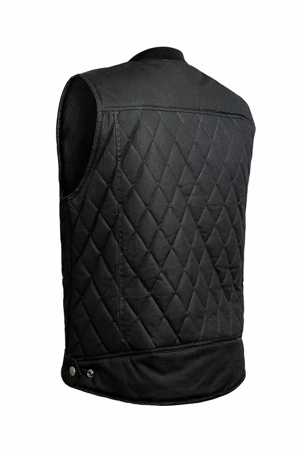 Gilet Lowrider Wax Noir JOHN DOE 2XL - vue 3
