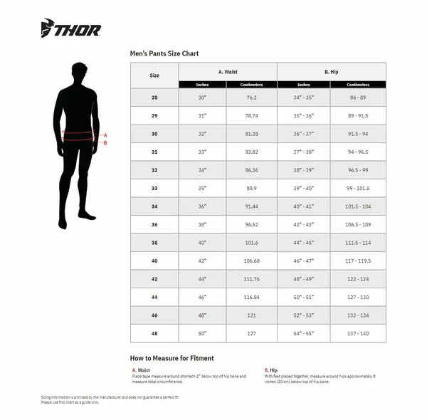 Pantalon THOR Launch Storm noir 44 - vue 5