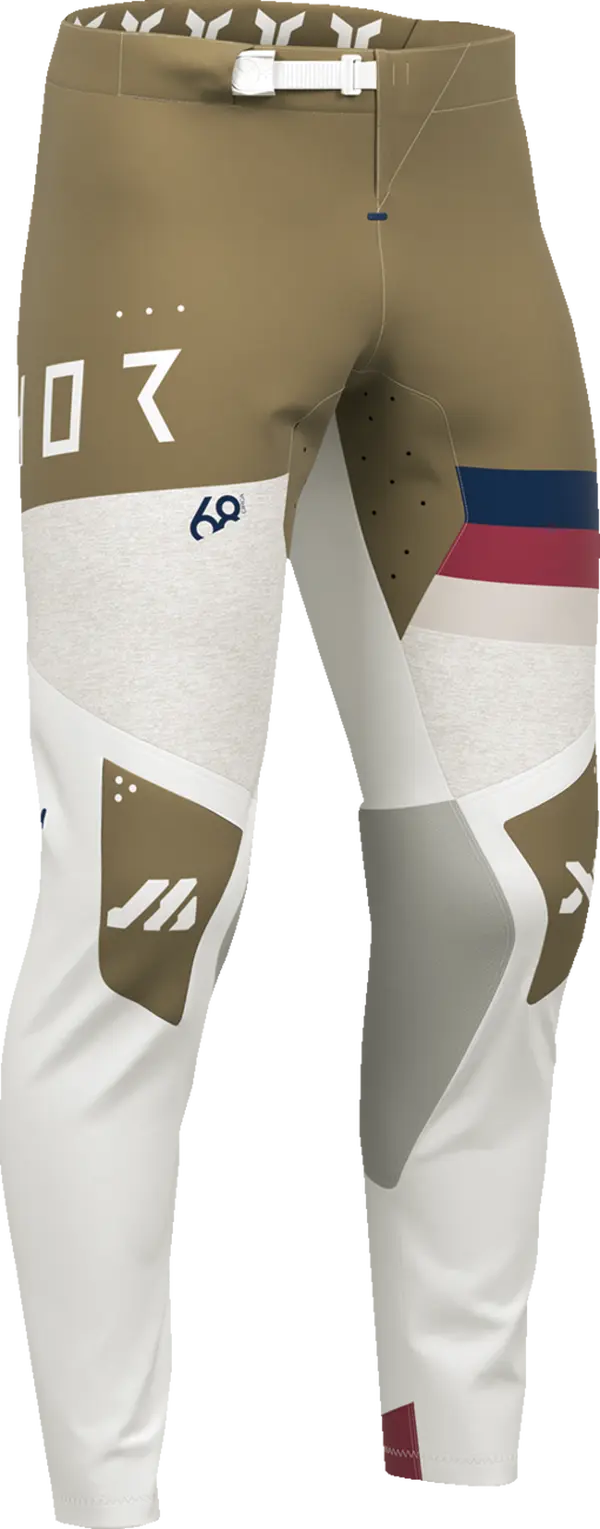 Pantalon THOR Sportmode League blanc/noir