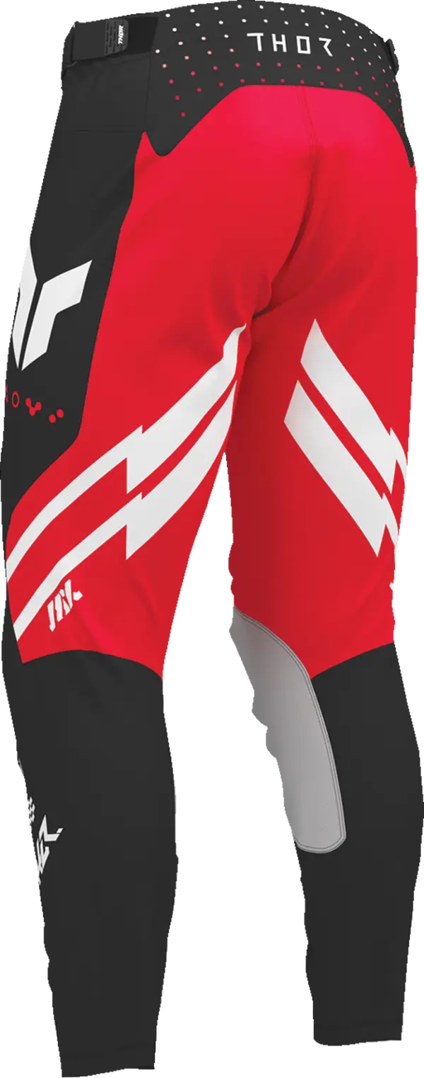 Pantalon THOR Launchmode Futura noir/rouge - vue 2